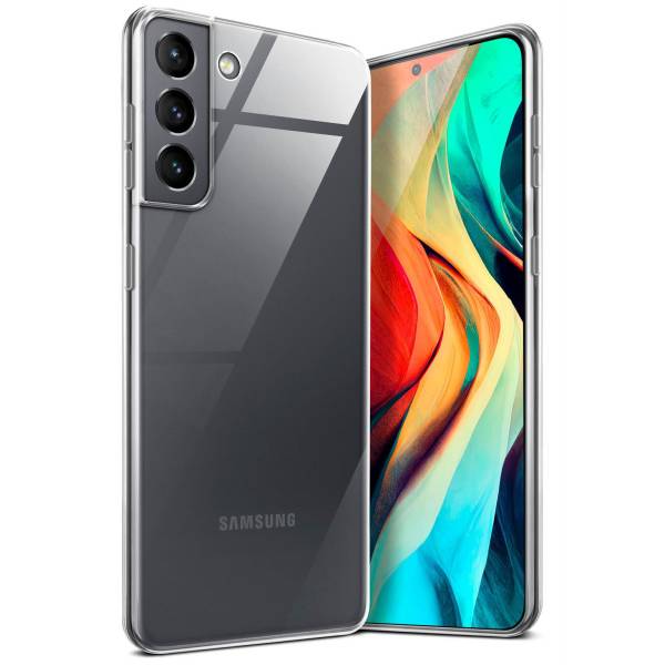 moex Aero Case Samsung Galaxy S21 Plus durchsichtig aus Silikon