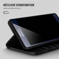 moex Casual Case für Samsung Galaxy A5 (2015) – 360 Grad Schutz Booklet, PU Lederhülle mit Kartenfach