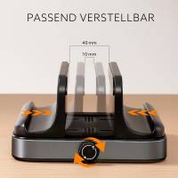 Aufbewahrungs-Halter – Laptop Halter Aluminiumlegierung, Rutschfester Tablet Halter, Smartphone Ständer