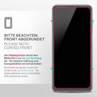 moex ShockProtect Klar für Samsung Galaxy M33 5G – Panzerglas für kratzfesten Displayschutz, Ultra klar