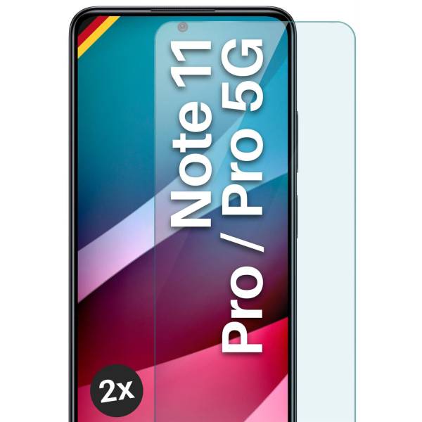 moex ShockProtect Redmi Note 11 Pro 5G Panzerglas Klar