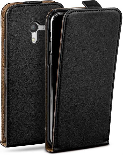 moex Flip Case für Motorola Moto X – PU Lederhülle mit 360 Grad Schutz, klappbar