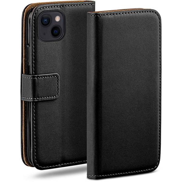 moex Book Case für iPhone 13 mini Klapphülle mit Kartenfach