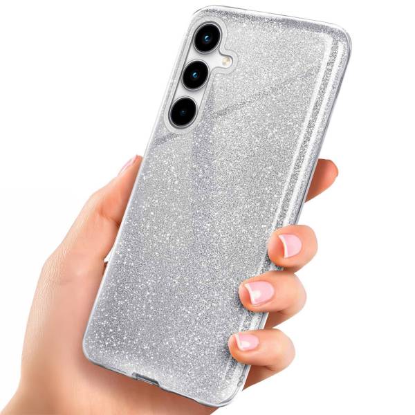 ONEFLOW Glitter Case Samsung Galaxy A35 5G mit Glitzer Look