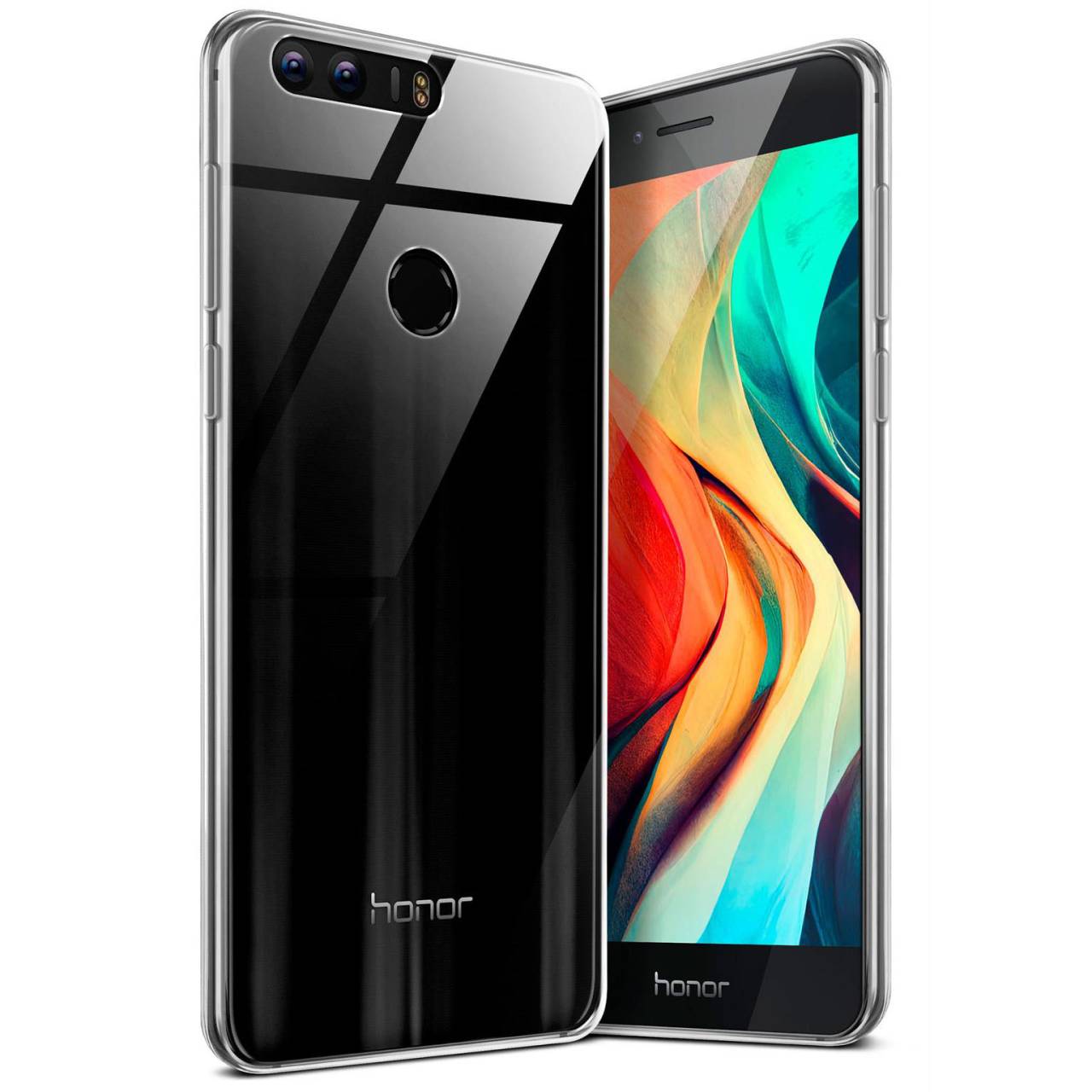 moex Aero Case Huawei Honor 8 durchsichtig aus Silikon