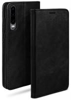 moex Casual Case für Huawei P30 – 360 Grad Schutz Booklet, PU Lederhülle mit Kartenfach