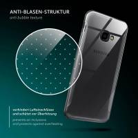 moex Aero Case für Samsung Galaxy Xcover 4 – Durchsichtige Hülle aus Silikon, Ultra Slim Handyhülle