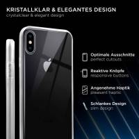 ONEFLOW Clear Case iPhone XS Max Silikonhülle transparent – weiteres Produktbild 1