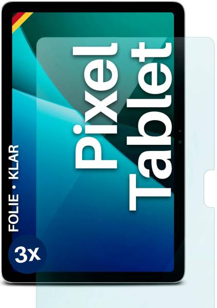moex FlexProtect Klar für Google Pixel Tablet – Schutzfolie für zusätzlichen Displayschutz, Ultra klar