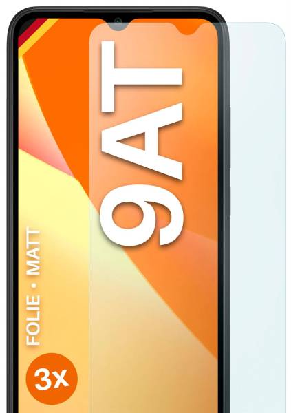 moex FlexProtect Matt für Xiaomi Redmi 9AT – Anti Reflex Schutzfolie für besten Displayschutz, Matt