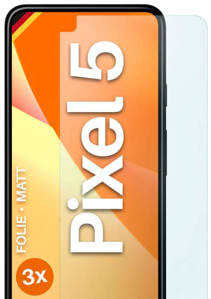moex FlexProtect Matt für Google Pixel 5 – Anti Reflex Schutzfolie für besten Displayschutz, Matt