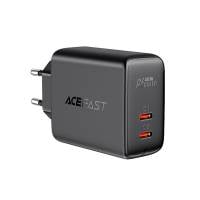 Acefast Ladegerät – 2x USB-C für Smartphones und andere Geräte, Schnelladegerät, 40 W Leistung