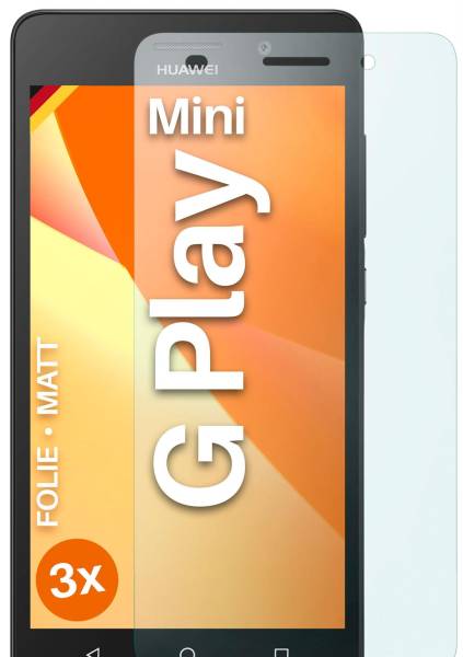 moex FlexProtect Matt für Huawei G Play Mini – Anti Reflex Schutzfolie für besten Displayschutz, Matt