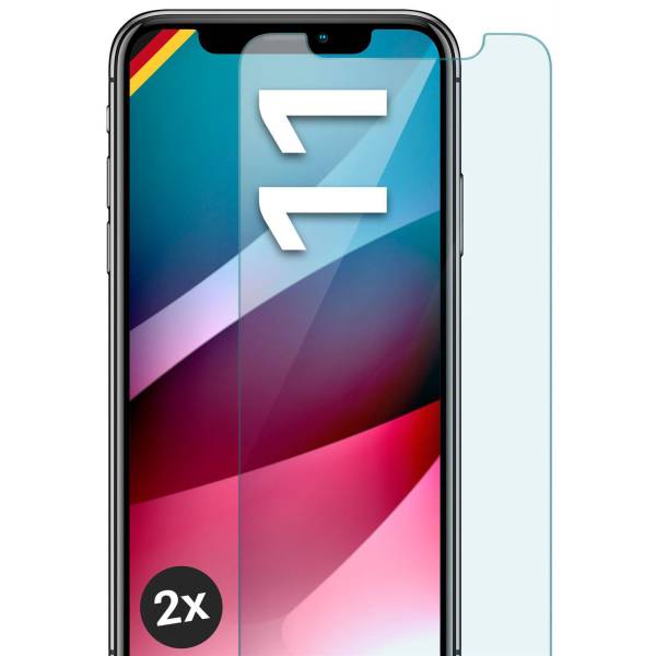 moex ShockProtect iPhone 11 Panzerglas Klar