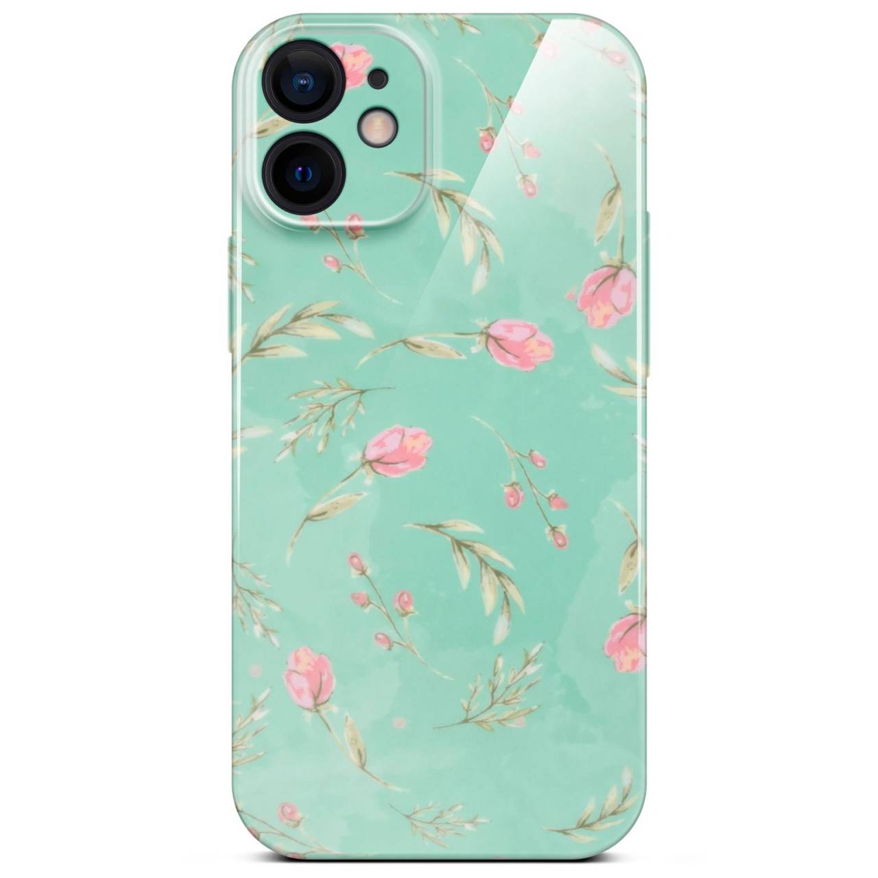 ONEFLOW Flower Cover iPhone 12 Blumen Muster