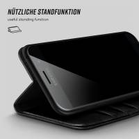 moex Casual Case für Samsung Galaxy A7 (2017) – 360 Grad Schutz Booklet, PU Lederhülle mit Kartenfach