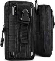 ONEFLOW Survival Case für Cubot J20 – Handy Gürteltasche aus Oxford Nylon mit Karabiner