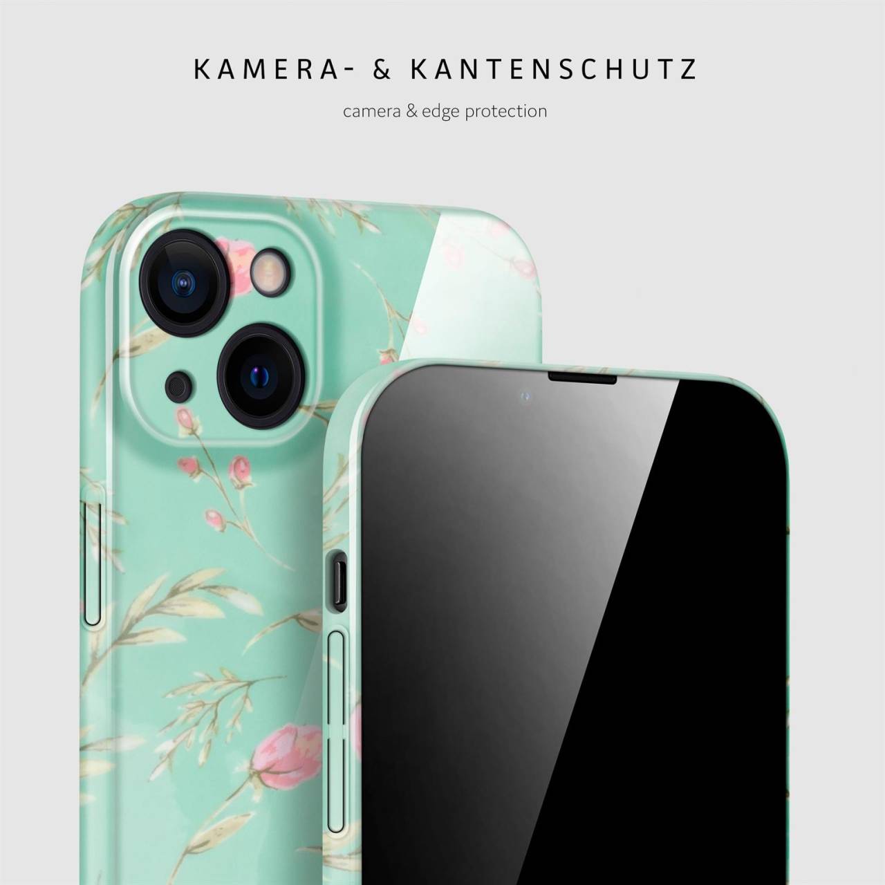 ONEFLOW Flower Cover iPhone 14 Blumen Muster