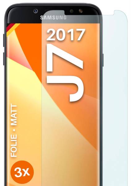moex FlexProtect Matt für Samsung Galaxy J7 (2017) – Anti Reflex Schutzfolie für besten Displayschutz, Matt