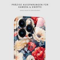 ONEFLOW Flower Cover iPhone 14 Pro Blumen Muster – weiteres Produktbild 6