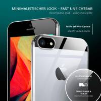 moex Aero Case für Apple iPhone 5s – Durchsichtige Hülle aus Silikon, Ultra Slim Handyhülle