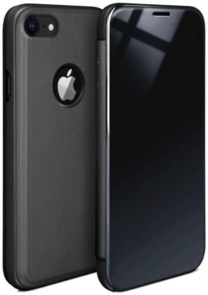 moex Void Case für Apple iPhone 7 – Klappbare 360 Grad Schutzhülle, Hochglanz Klavierlack Optik