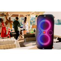 JBL PartyBox 110 – Rollbare Musikbox mit Akku für Outdoor-Events, spritzwassergeschützte Bluetooth Box