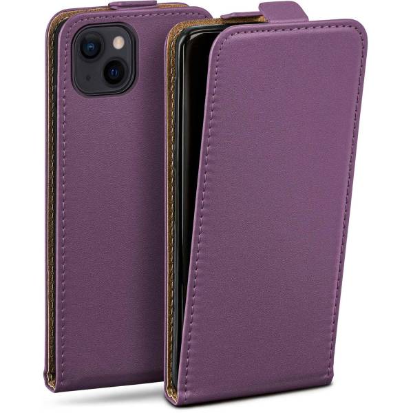 moex Flip Case iPhone 13 Klapphülle Leder