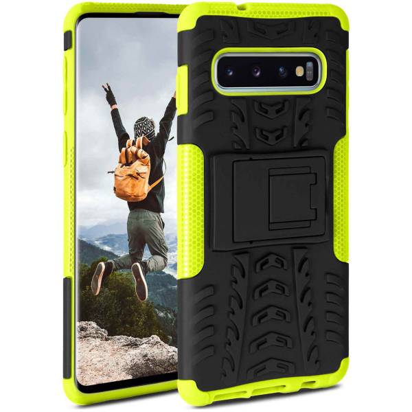 ONEFLOW Tank Case für Samsung Galaxy S10 – Stoßfeste Panzer Hülle – Rugged Outdoor Handyhülle