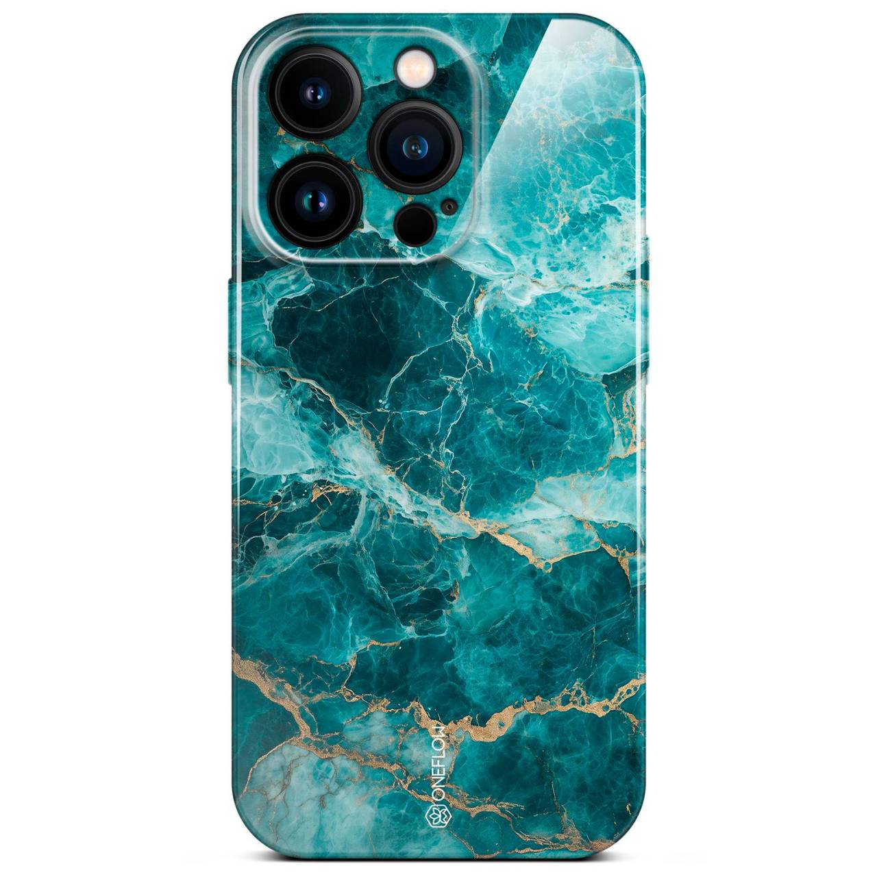 ONEFLOW Bliss Cover iPhone 15 Pro Marmor Muster