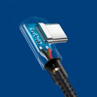 Ugreen Ladekabel – USB-A auf USB-C für Smartphones und anderes, 90 Grad Winkel beidseitig, 20W, 0,5 m