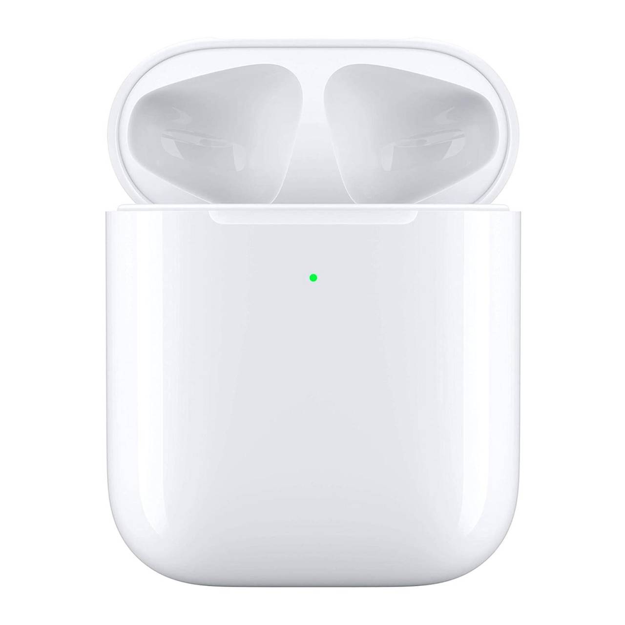 Apple Kabelloses Ladecase für AirPods – Qi Ladecase, Wireless Charger Case, kabelloses Laden mit Schutzfunktion