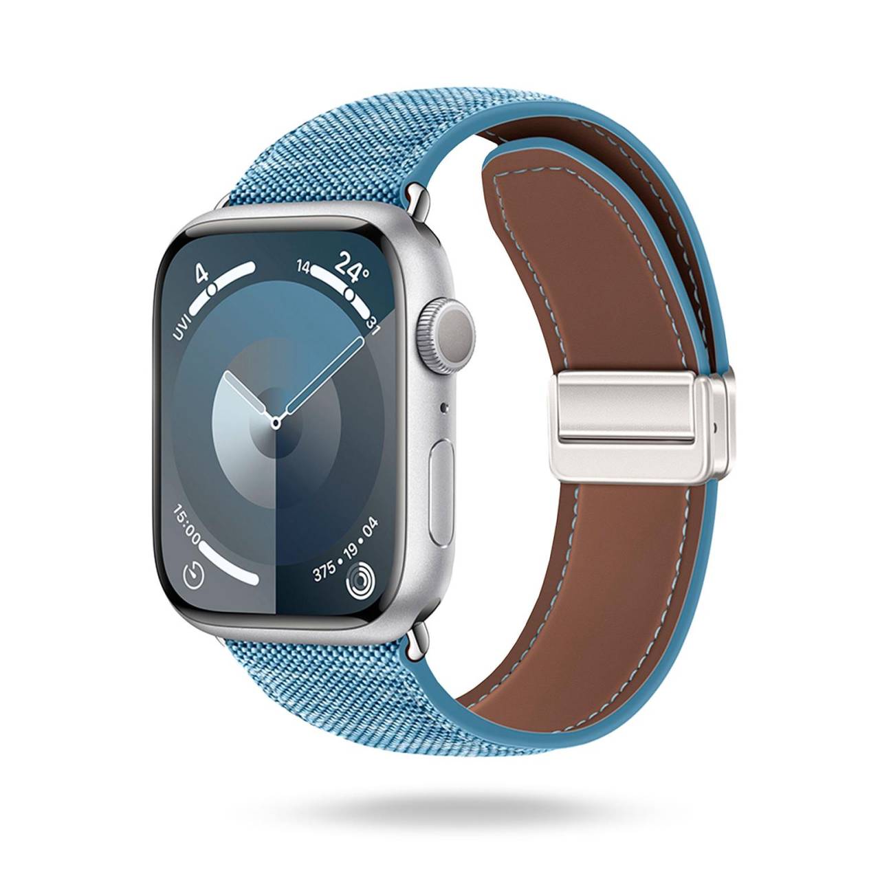 ONEFLOW Denim Loop Apple Watch 5 (40mm) Armband Jeans Look