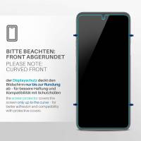 moex FlexProtect Klar für LG K52 – Schutzfolie für unsichtbaren Displayschutz, Ultra klar