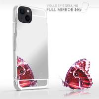 moex Mirror Case für Apple iPhone 14 Plus – Handyhülle aus Silikon mit Spiegel auf der Rückseite