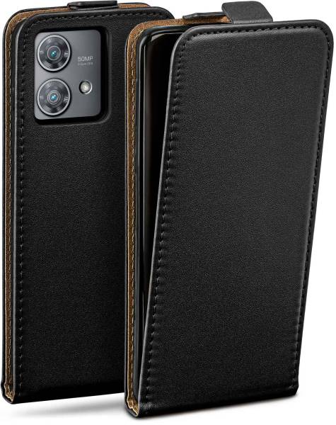 moex Flip Case für Motorola Edge 40 Neo – PU Lederhülle mit 360 Grad Schutz, klappbar