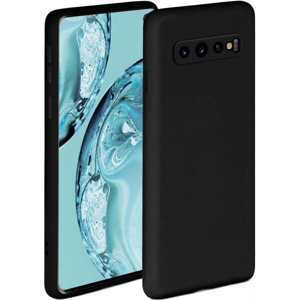 ONEFLOW Soft Case für Samsung Galaxy S10 – weiche Handyhülle aus Silikon mit Kameraschutz