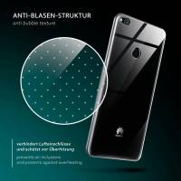 moex Aero Case für Huawei P8 Lite 2017 – Durchsichtige Hülle aus Silikon, Ultra Slim Handyhülle