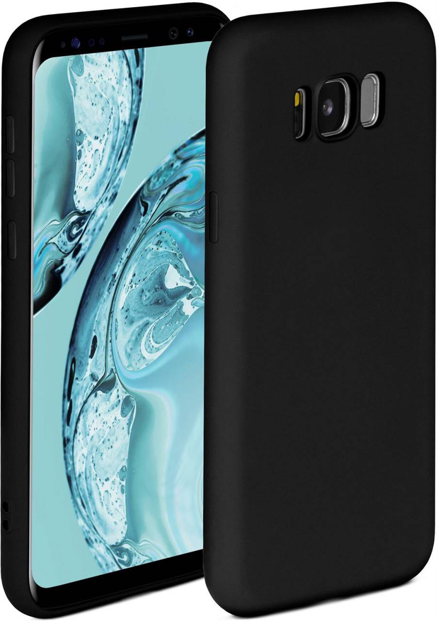 ONEFLOW Soft Case für Samsung Galaxy S8 – weiche Handyhülle aus Silikon mit Kameraschutz