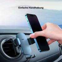 Baseus Kfz-Halterung mit Gravity-Funktion – für Smartphones, Metal Age II Gravity, für Rundlüftungen