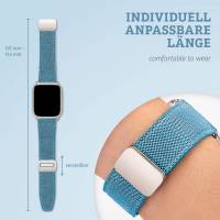 ONEFLOW Denim Loop Apple Watch 9 (41mm) Armband Jeans Look – weiteres Produktbild 2
