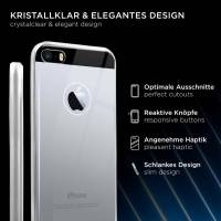 ONEFLOW Clear Case iPhone SE (2016) Silikonhülle transparent – weiteres Produktbild 1