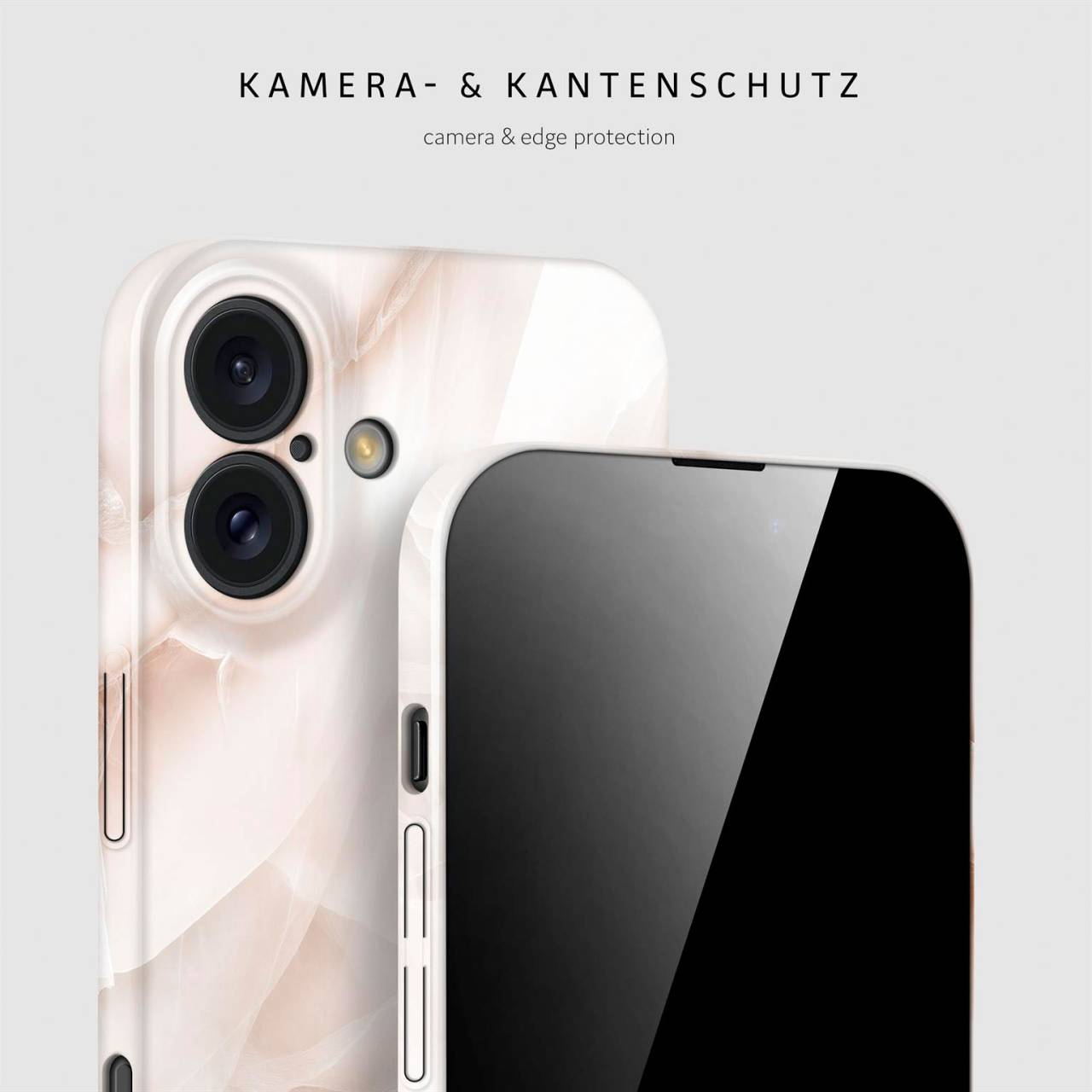 ONEFLOW Bliss Cover iPhone 16 Marmor Muster