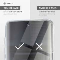ONEFLOW Touch Case für Samsung Galaxy S21 Ultra – 360 Grad Full Body Schutz, komplett beidseitige Hülle