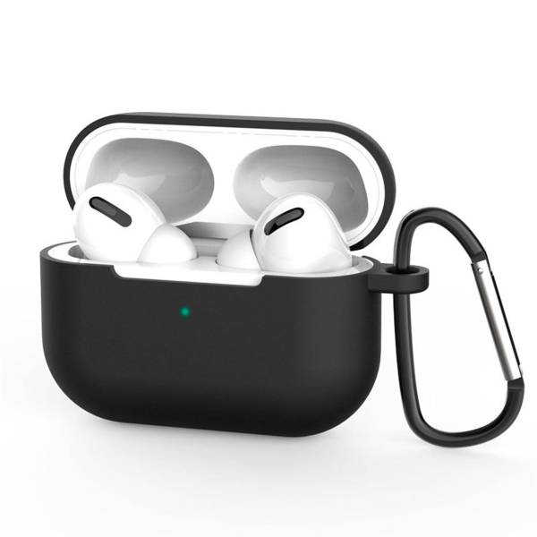 moex Clip Case AirPods Pro 1 Silikonhülle mit Karabiner