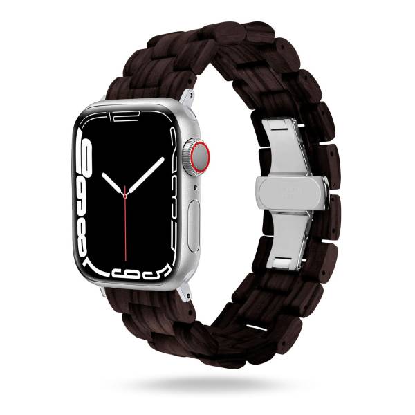 ONEFLOW Timber Strap Apple Watch Ultra 1 (49mm) Holz Armband