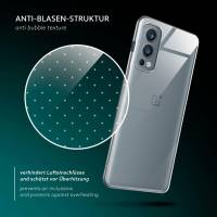 moex Aero Case für OnePlus Nord 2 5G – Durchsichtige Hülle aus Silikon, Ultra Slim Handyhülle