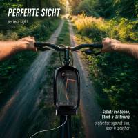 ONEFLOW Rahmentasche Fahrrad Wasserdicht mit Handy Fach – Tour – weiteres Produktbild 3