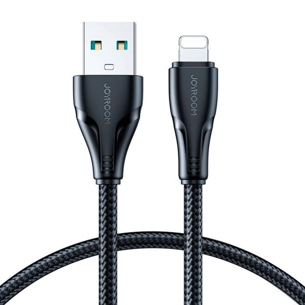 Joyroom Ladekabel – USB A auf Lightning für iPhone und iPad, Schnellladekabel Surpass Serie, Nylon, Länge 0,25m