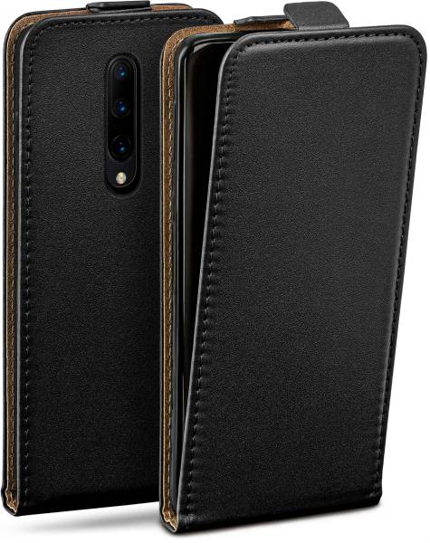 moex Flip Case für OnePlus 8 Pro – PU Lederhülle mit 360 Grad Schutz, klappbar